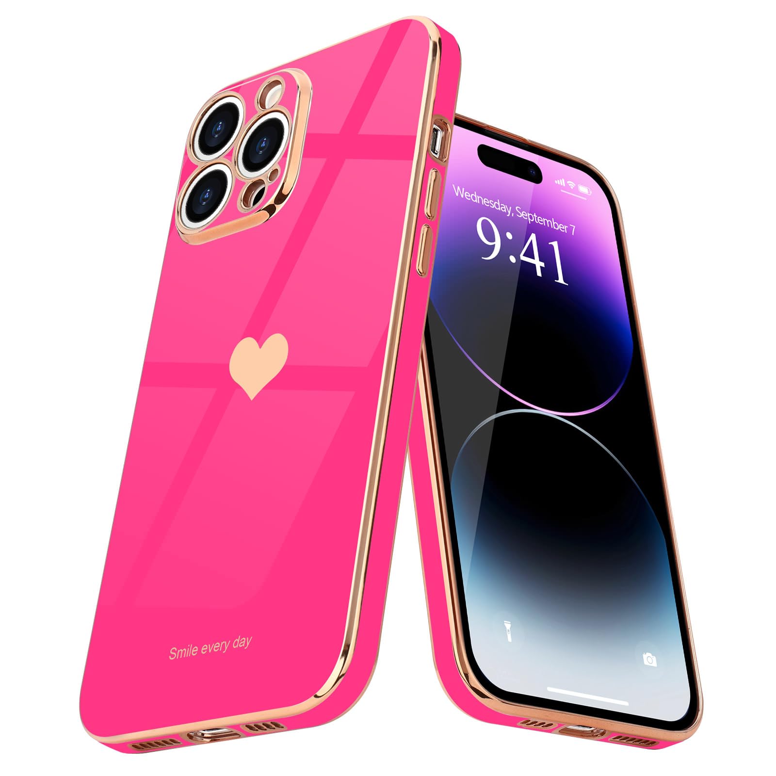 Amazon.com: Teageo Compatible with iPhone 14 Pro Max Case for Girl